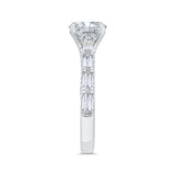 18 Kt White Gold Carizza Boutique Bridal Engagement Ring