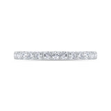 18 Kt White Gold Carizza Boutique Bridal Wedding Band