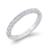 18 Kt White Gold Carizza Boutique Bridal Wedding Band