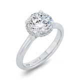18 Kt White Gold Carizza Boutique Bridal Engagement Ring