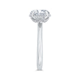 18 Kt White Gold Carizza Boutique Bridal Engagement Ring