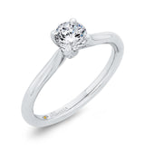 14 Kt White Gold Carizza Bridal Engagement Ring