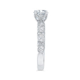 14 Kt White Gold Carizza Bridal Engagement Ring
