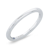 14 Kt White Gold Carizza Bridal Wedding Band