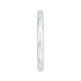 14 Kt White Gold Carizza Bridal Wedding Band