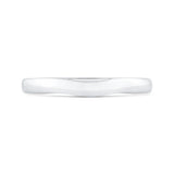 14 Kt White Gold Carizza Bridal Wedding Band