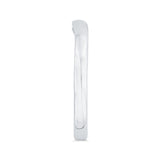 14 Kt White Gold Carizza Bridal Wedding Band