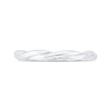 14 Kt White Gold Carizza Bridal Wedding Band