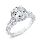 14 Kt White Gold Carizza Boutique Bridal Engagement Ring