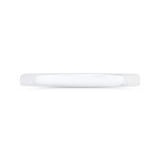 14 Kt White Gold Carizza Bridal Wedding Band