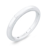 14 Kt White Gold Carizza Bridal Wedding Band