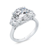 14 Kt White Gold Carizza Boutique Bridal Engagement Ring