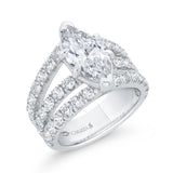 14 Kt White Gold Carizza Boutique Bridal Engagement Ring