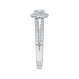 14 Kt White Gold Carizza Boutique Bridal Engagement Ring