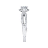 14 Kt White Gold Carizza Boutique Bridal Engagement Ring