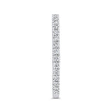 14 Kt White Gold Luminous Bridal Wedding Band
