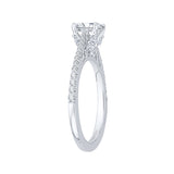 14 Kt White Gold Carizza Bridal Engagement Ring
