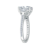 18 Kt White Gold Carizza Boutique Bridal Engagement Ring