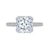 18 Kt White Gold Carizza Boutique Bridal Engagement Ring