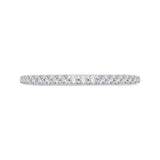14 Kt White Gold Carizza Boutique Bridal Wedding Band