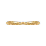 14 Kt White & Yellow Gold Carizza Bridal Wedding Band