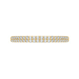 14 Kt Yellow Gold Carizza Bridal Wedding Band