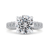 18 Kt White Gold Carizza Boutique Bridal Engagement Ring