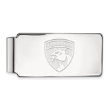 10k White Gold NHL LogoArt Florida Panthers Money Clip