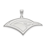 10k White Gold LogoArt University of Tennessee at Chattanooga Mockingbird Large Pendant