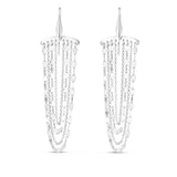 Sterling Silver Chandelier Earrings