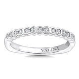 Stackable Wedding Band in 14K White Gold (.19 ct. tw.)