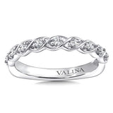 Stackable Wedding Band in 14K White Gold (.15 ct. tw.)