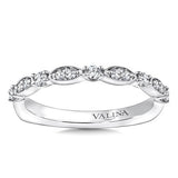 Stackable Wedding Band in 14K White Gold (.20 ct. tw.)